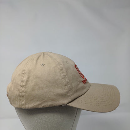 Hornady Strapback Hat Tan One Size Adjustable Embroidered 6 Panel