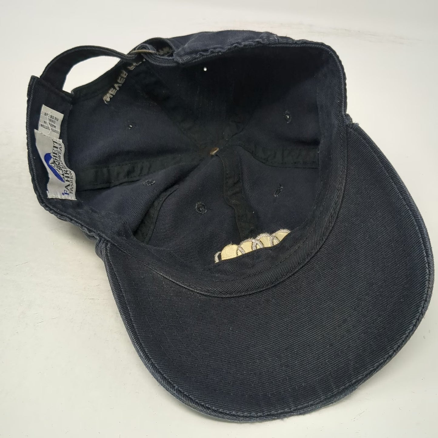 Fahrenheit Baseball Cap Black One Size Audi Logo Never Follow Slideback Hat