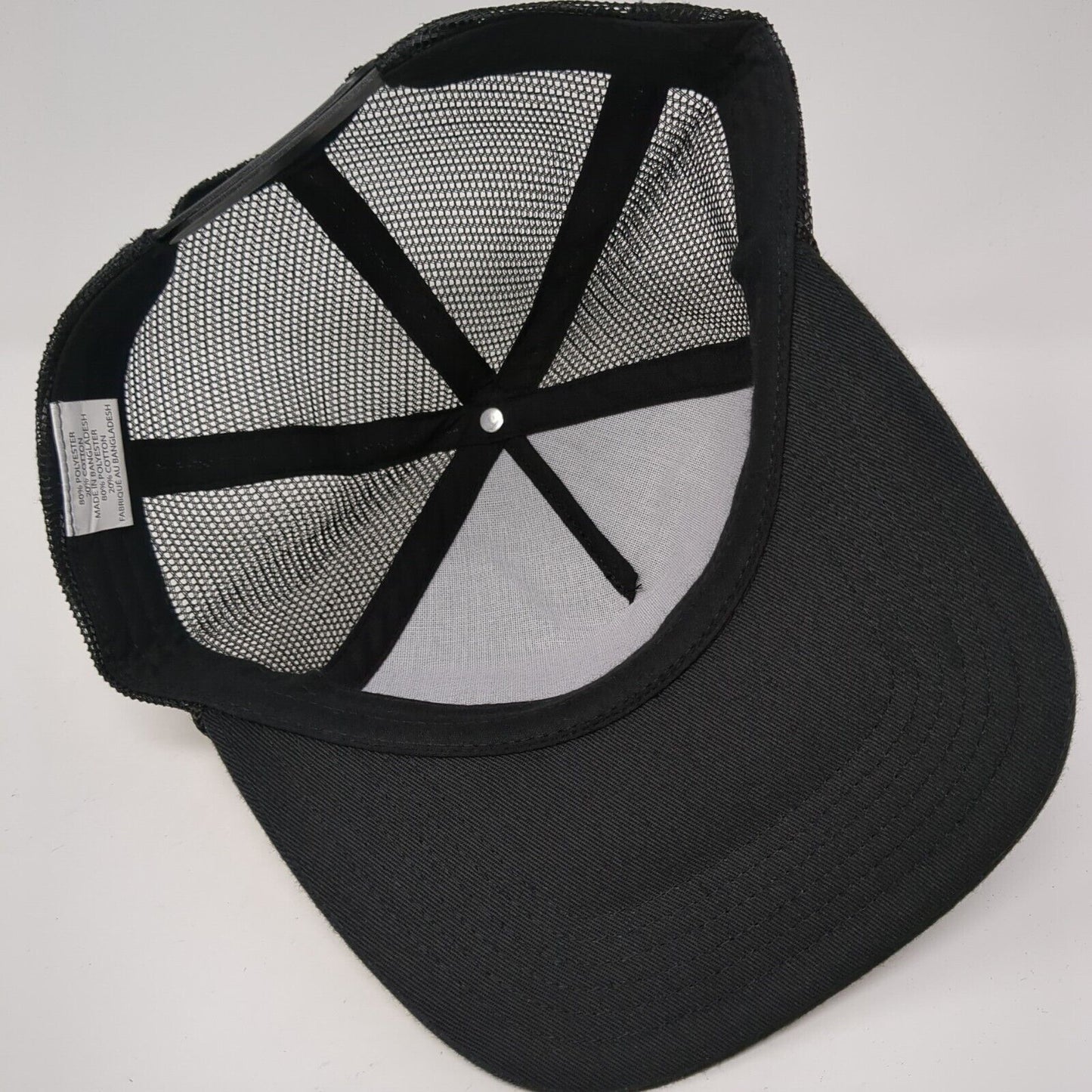 Argonaut Inflatable Research & Engineering Snapback Trucker Hat Black OS Rope