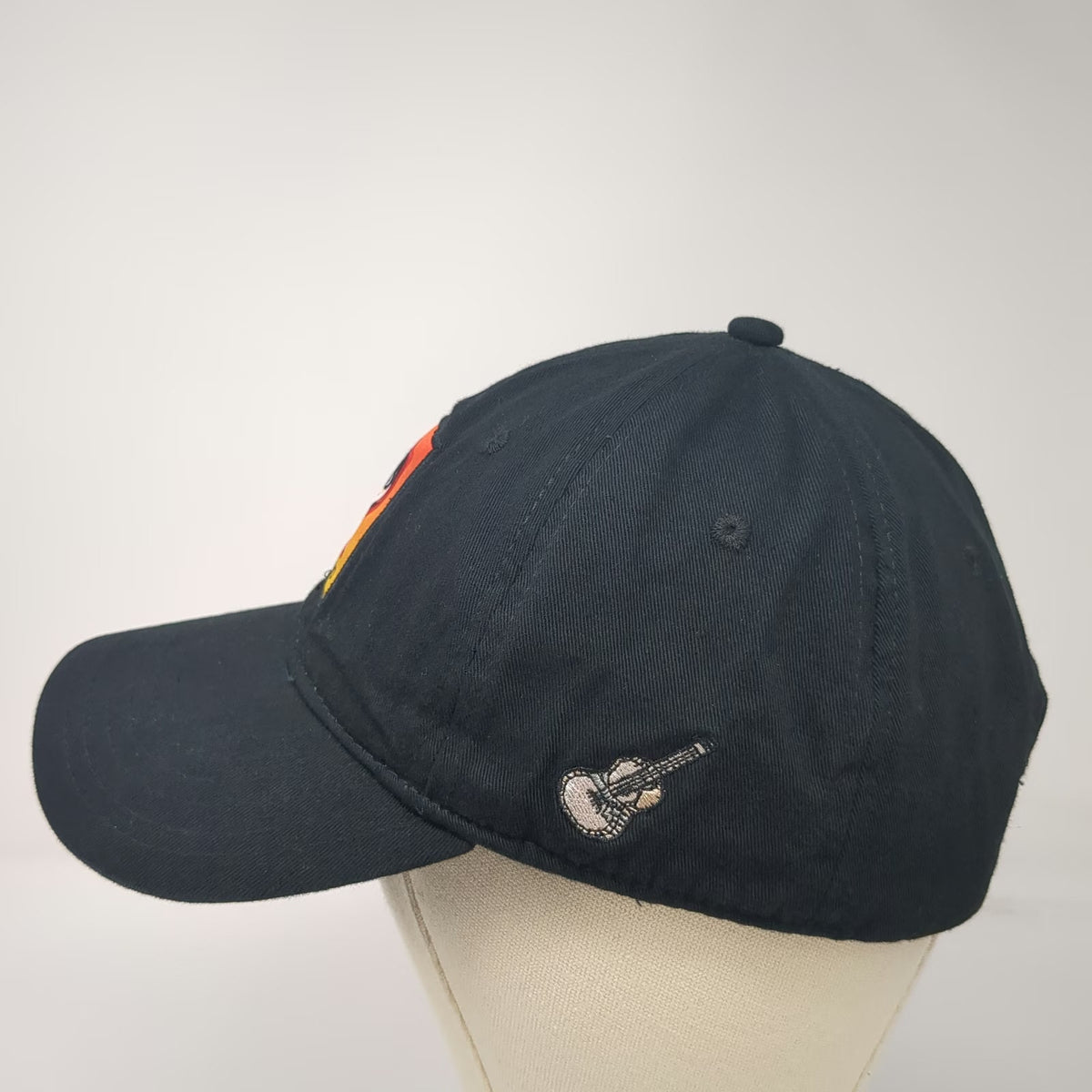 Disney Pixar Coco El Nino Loteria Card Black One Size Baseball Cap Hat Guitar
