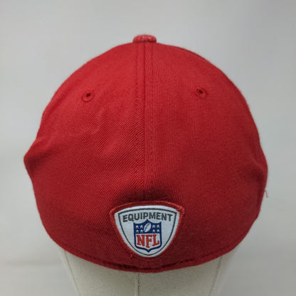 NFL Reebok Tampa Bay Buccaneers Fitted Hat Red Size L/XL Embroidered Logo