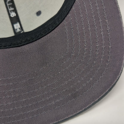 New Era Snapback Hat Gray One Size Embroidered Logo That's Golf 6 Panel