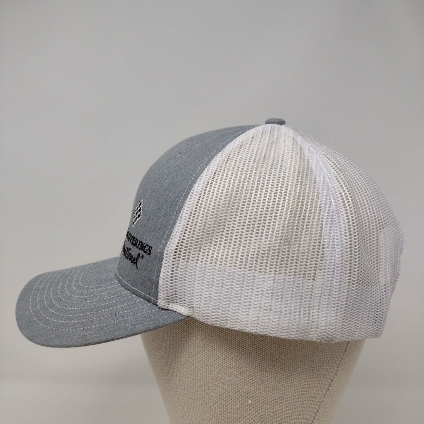Floor Coverings International Snapback Trucker Hat Gray OSFA Mesh Back