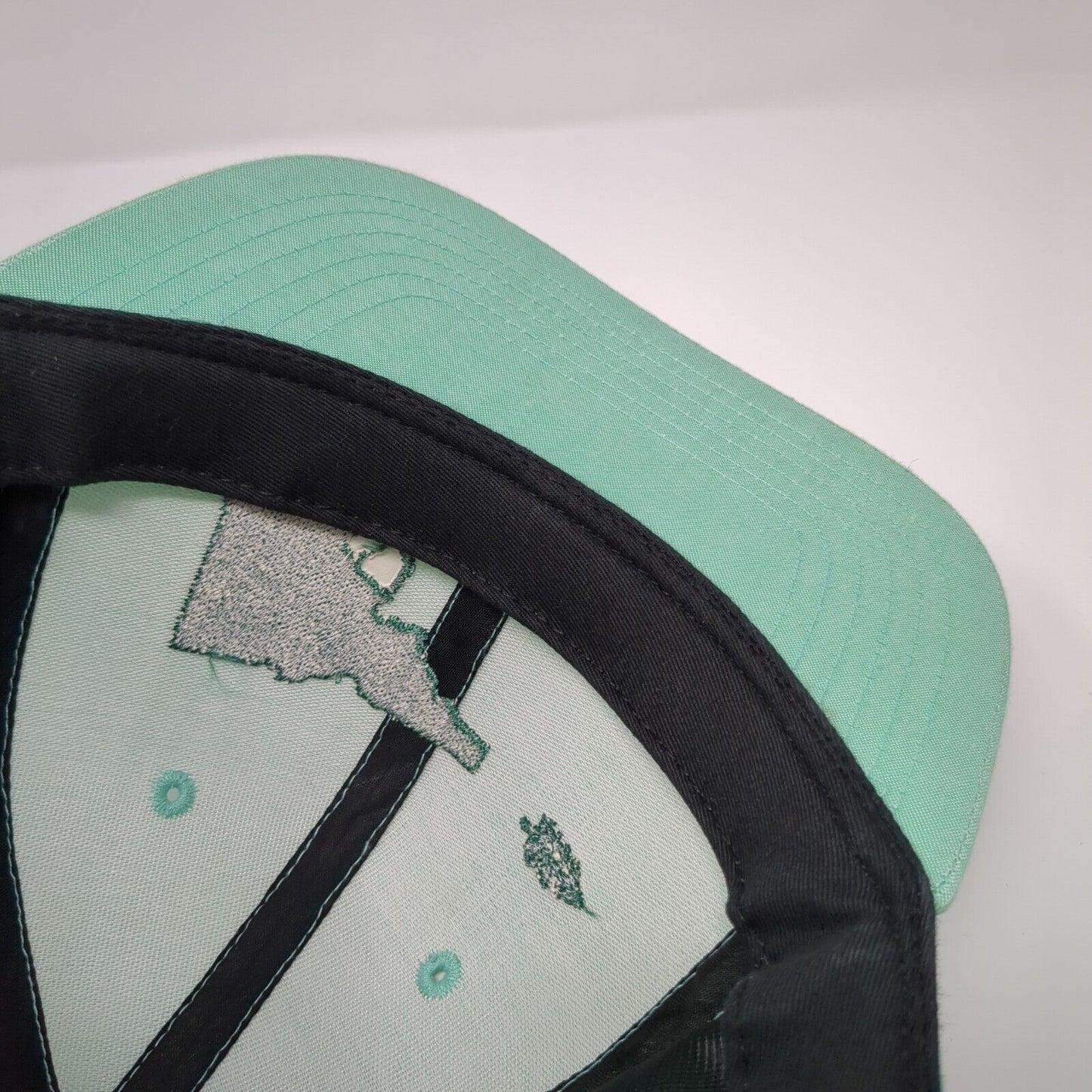 Idaho Gun Snapback Hat Green OSFA Adjustable Embroidered 6 Panel
