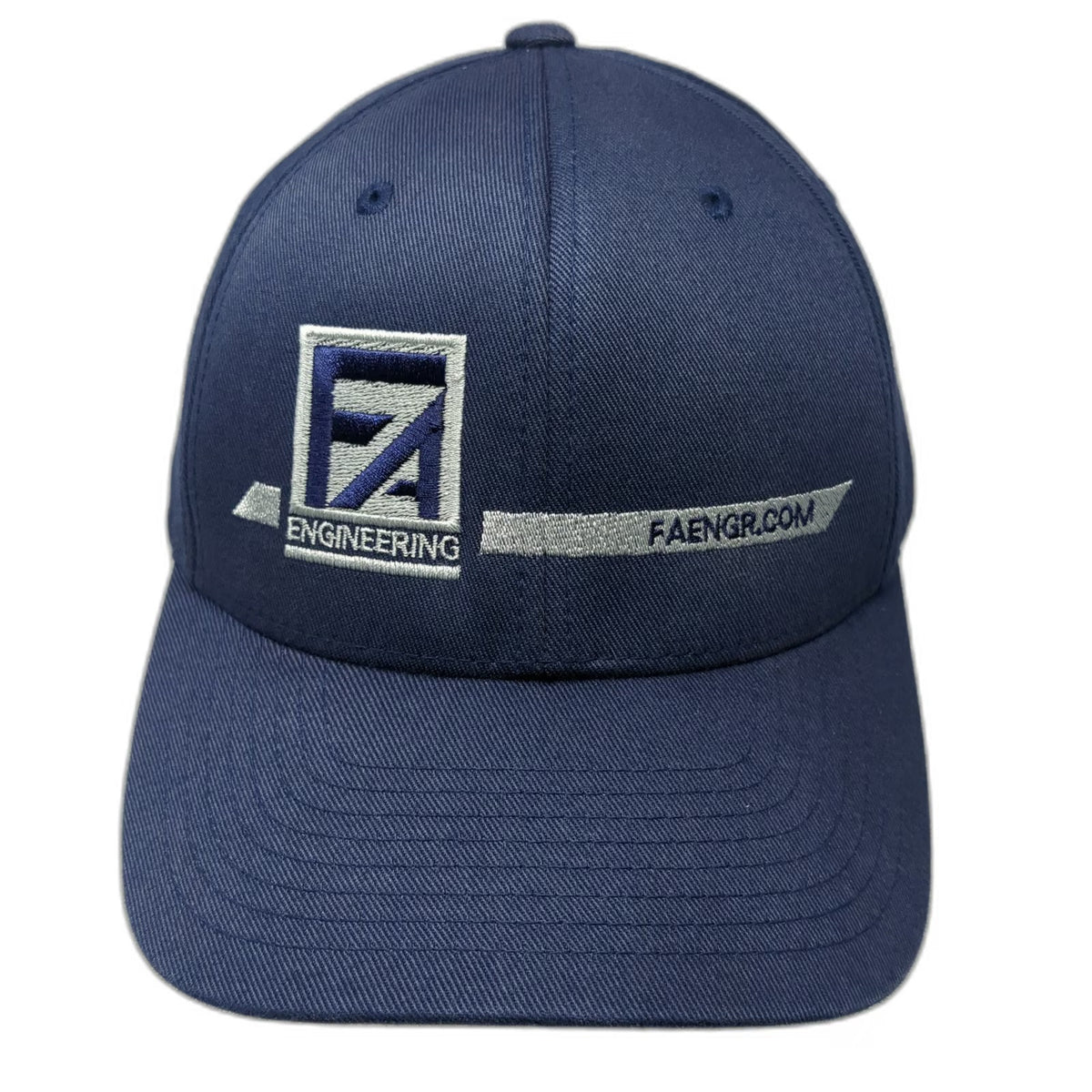 Port Authority Baseball Cap Blue XL Flexfit FA Engineering Logo Stretch Hat