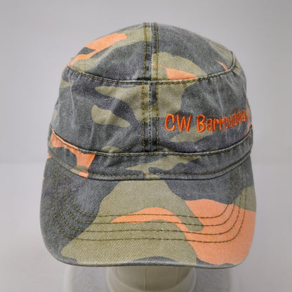 CW Barricades Inc Cadet Army Cap Camouflage One Size Adjustable Embroidered Otto