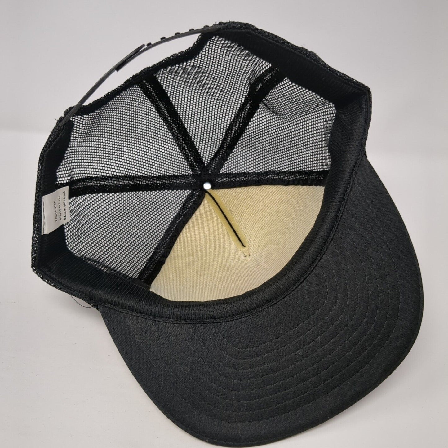 Auto Tire And Parts Snapback Rope Trucker Hat Black One Size Adjustable