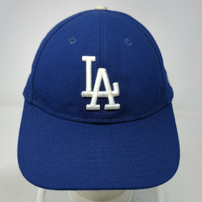 New Era Los Angeles Dodgers MLB Baseball Cap Blue One Size Strapback Hat Logo