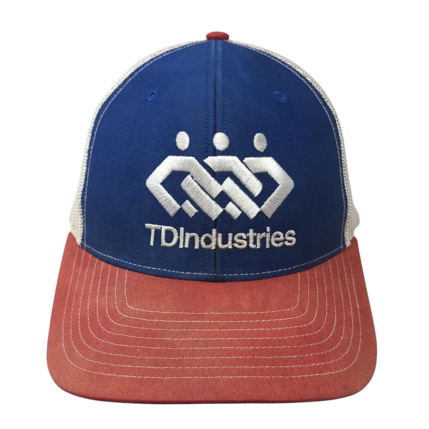 TDIndustries Snapback Trucker Hat Multi One Size Mesh Back Richardson