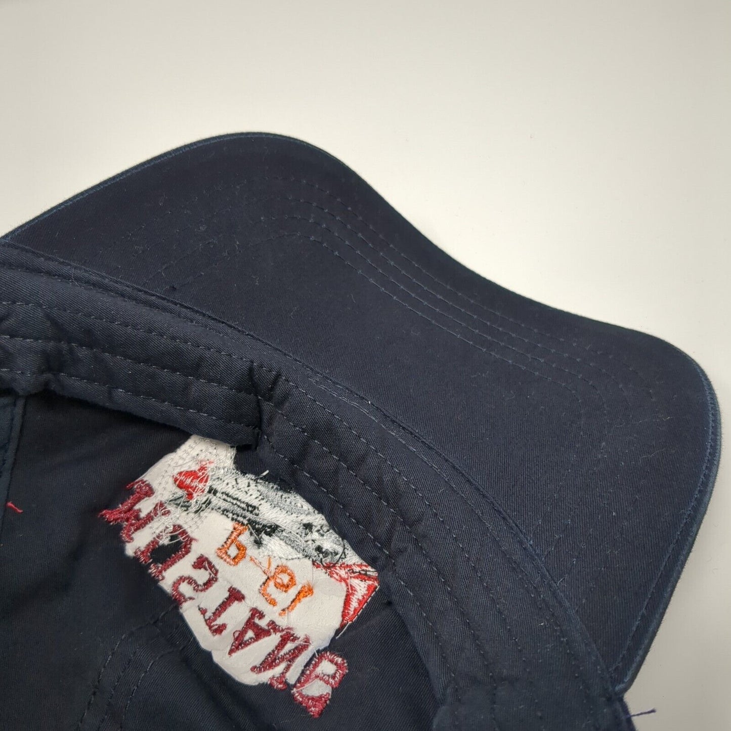 Mustang P-51 Strapback Hat Blue One Size Erickson Aircraft Collection