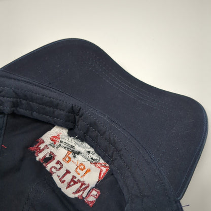 Mustang P-51 Strapback Hat Blue One Size Erickson Aircraft Collection