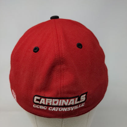 Catonsville Cardinals Fitted Hat Red 7 1/4 Embroidered Logo Richardson
