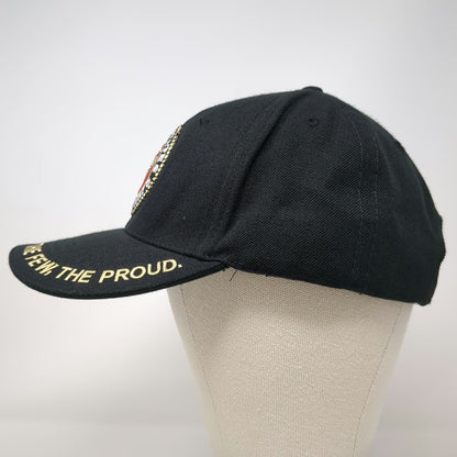 Rapid Dominance Baseball Cap Black One Size US Marine Corps Seal Few Proud Hat