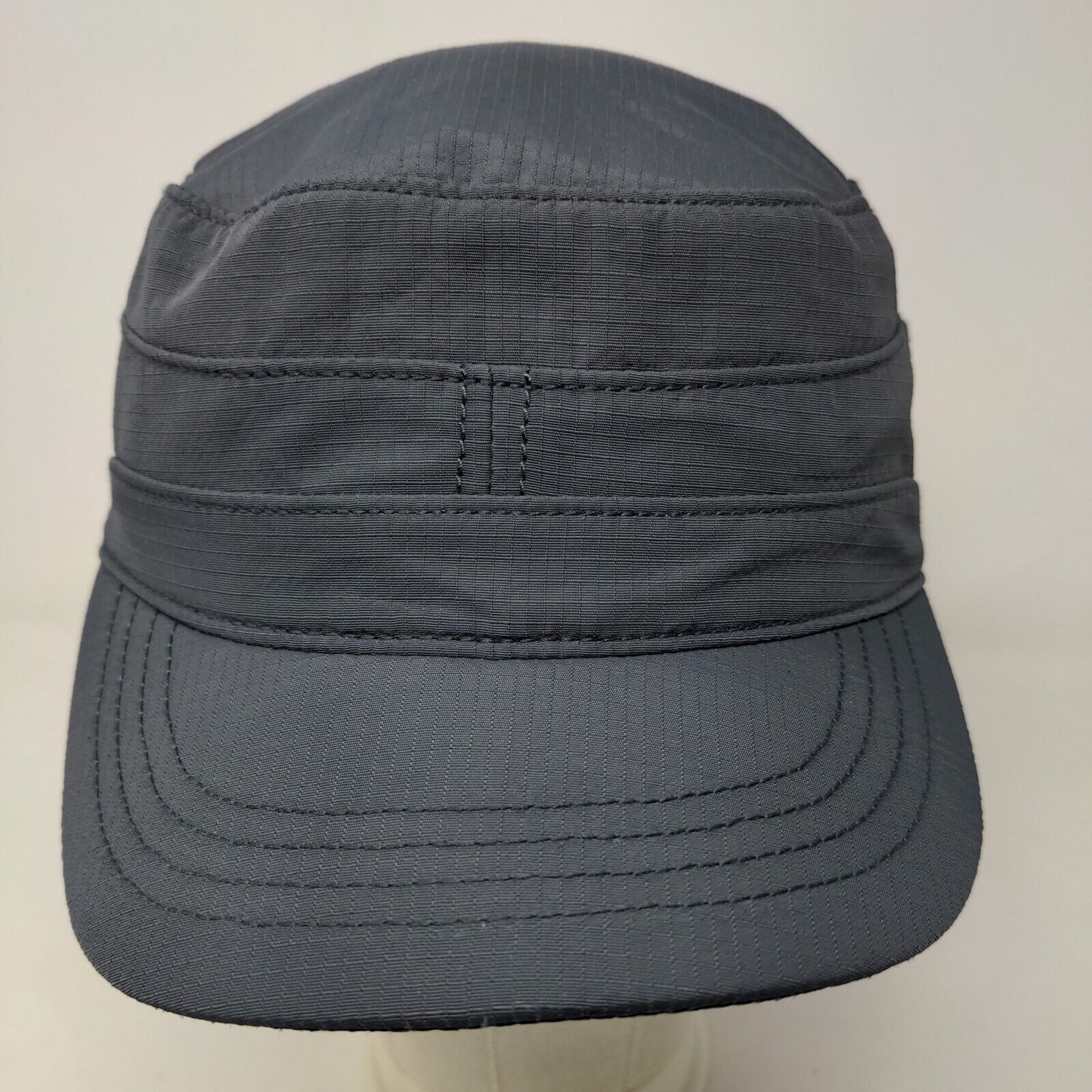 Unbranded Women's Slideback Cadet Cap Hat Gray Adjustable Blank