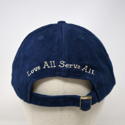 Hard Rock Cafe Denver Blue Baseball Cap One Size Love All Serve All Hat Cotton
