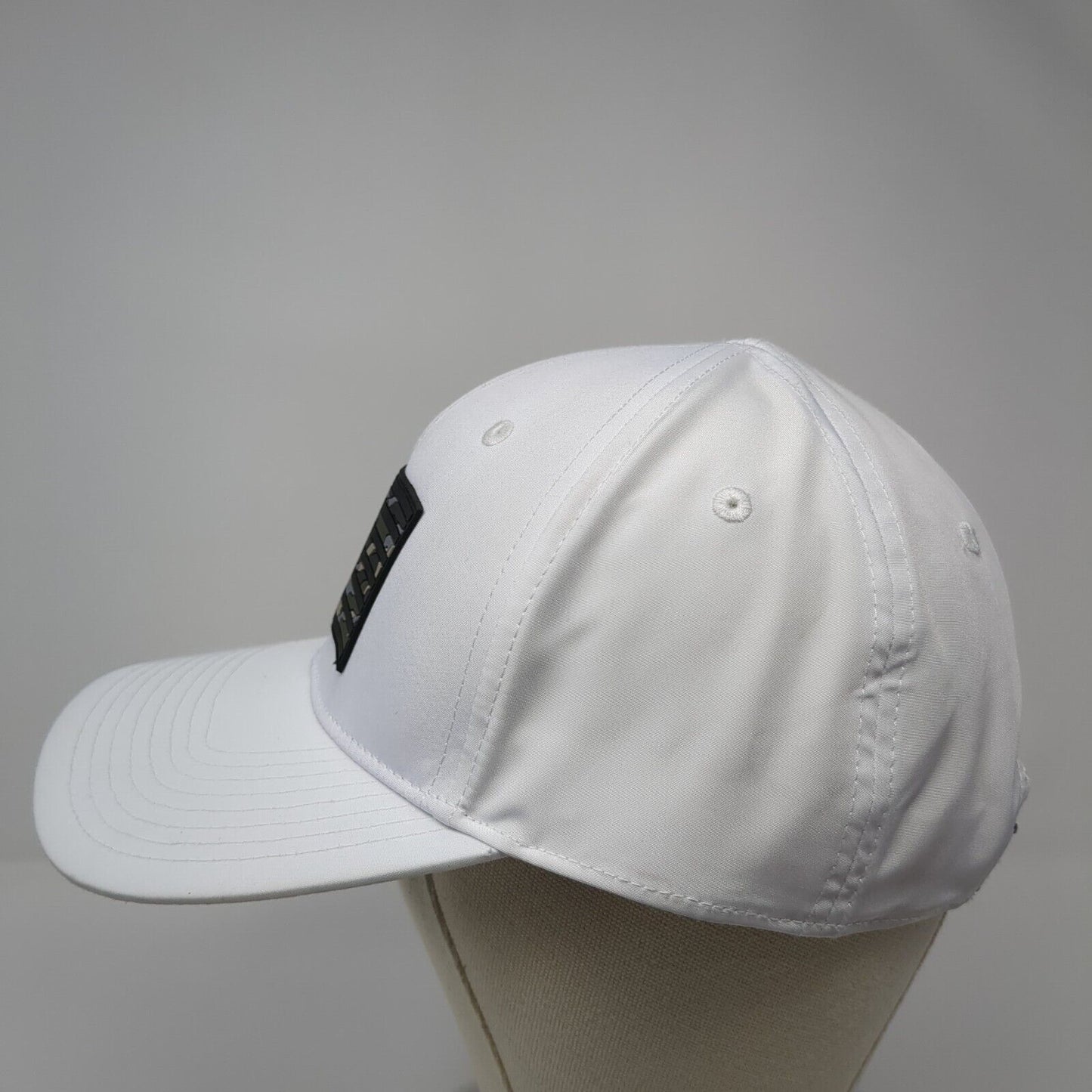Camo American Flag Snapback Hat White One Size Adjustable 6 Panel