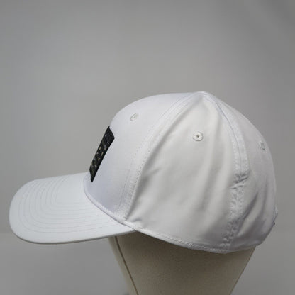 Camo American Flag Snapback Hat White One Size Adjustable 6 Panel