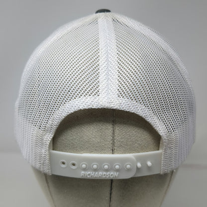 Richardson Trucker Hat Gray One Size VGS Logistics Eagle Logo Snapback Mesh