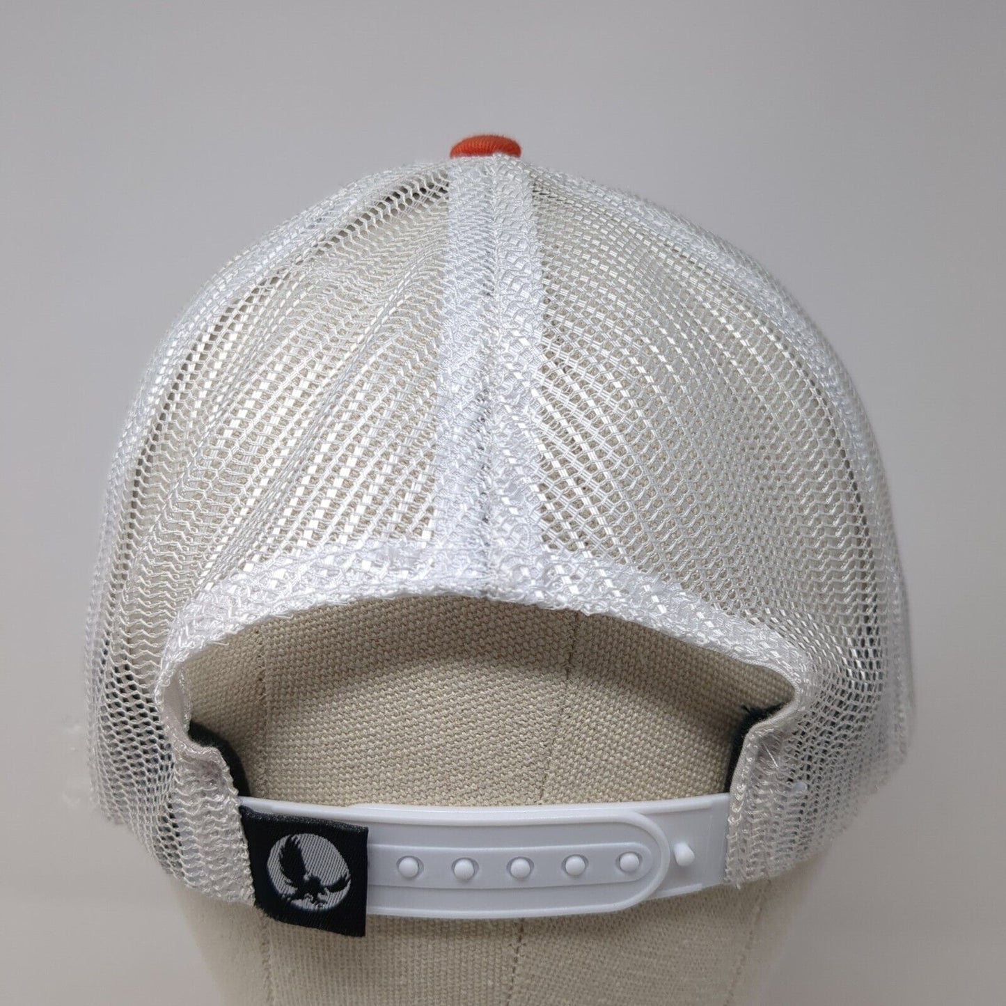 ENO Eagles Nest Outfitters Snapback Trucker Hat Orange One Size Mesh Back