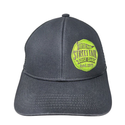 Hyde Park Street Fair Boise Idaho Strapback Trucker Hat Gray One Size
