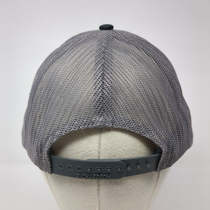 Clearwater Custom Snapback Mesh Back Trucker Hat Gray One Size 6 Panel