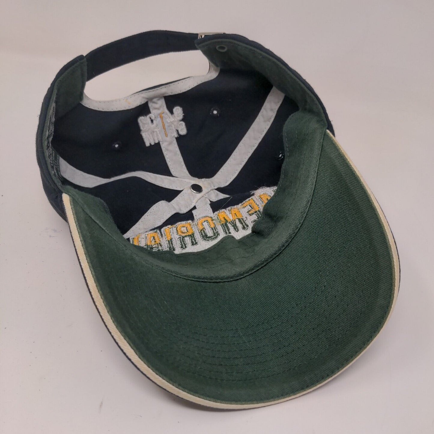 Muirfield Village Golf Club Men's Slideback Hat Blue Memorial Tournament Logo