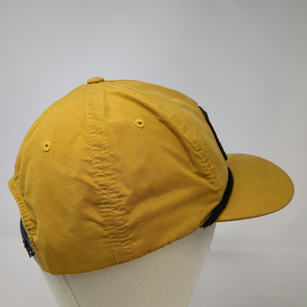 Richardson 5 Panel Yellow One Size Pacific Northwest Mountains Rope Snapback Hat