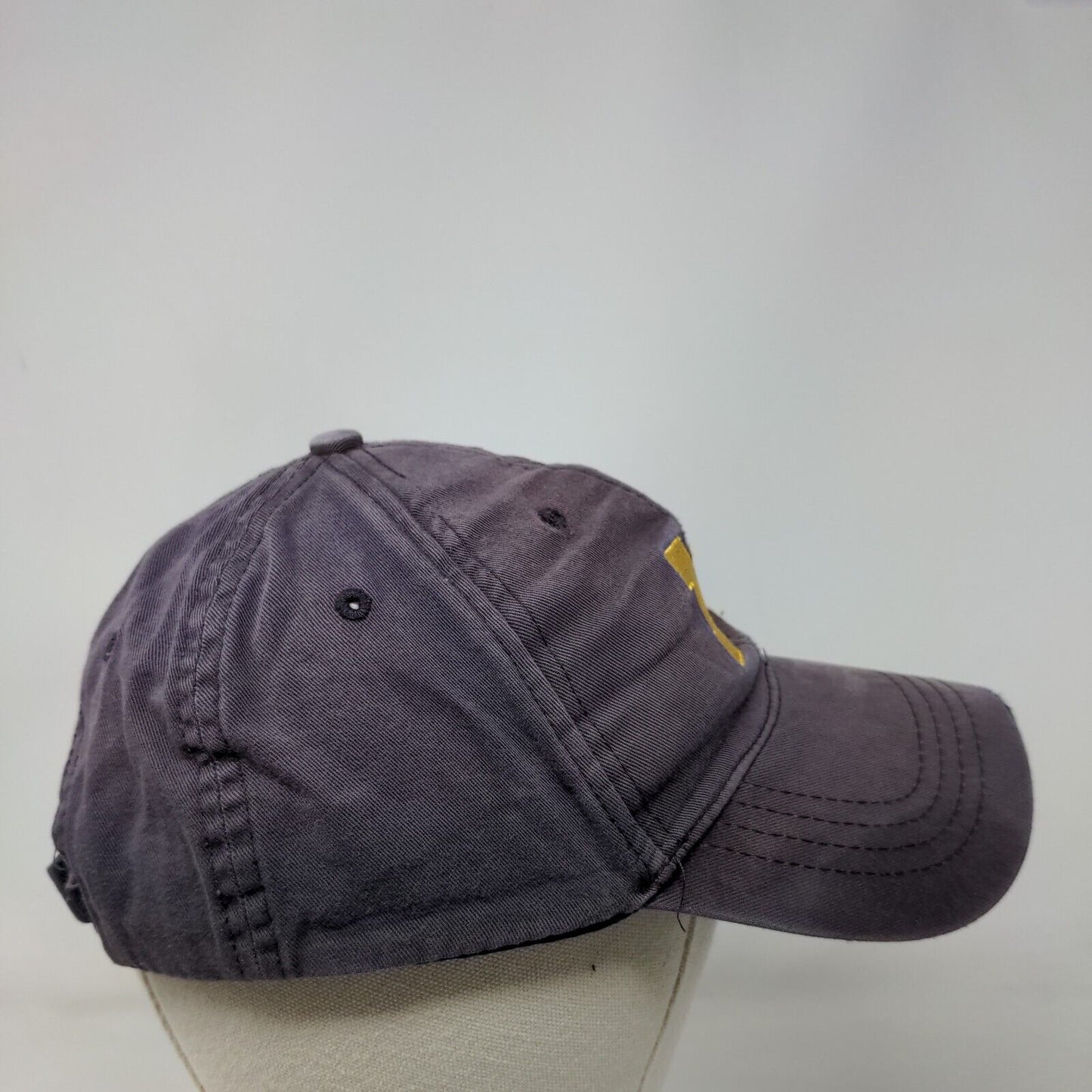 Michigan Wolverines Strapback Hat Blue Embroidered Logo Cap America NCAA
