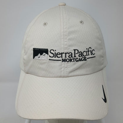 Nike Baseball Cap Beige One Size Sierra Pacific Mortgage Swoosh Strapback Hat