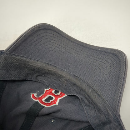 Boston Red Sox MLB 47 Brand Gray Baseball Cap One Size Red White Slideback Hat