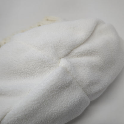 Merona Beanie Hat Beige One Size Stretch Hand-Knitted Lightweight Blank