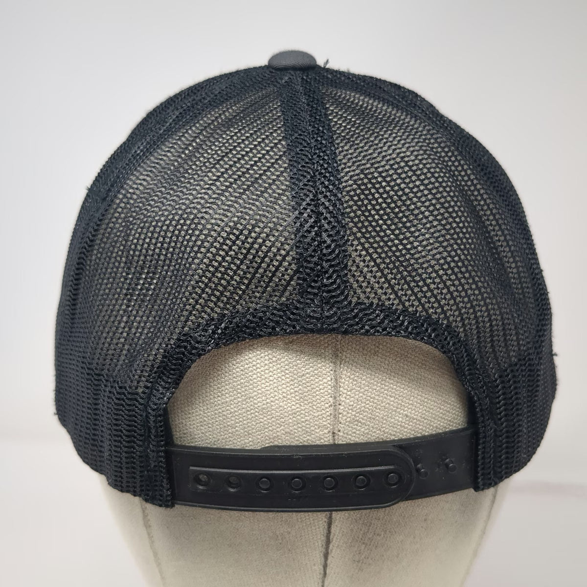 Yupoong Trucker Hat Gray One Size NYC Arizona 2019 Mesh Back Snapback Flat Brim
