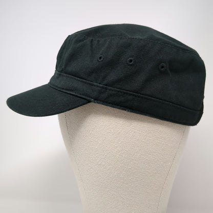 District Army Cap Black One Size Pink Ducks Unlimited Logo Strapback Cotton Hat