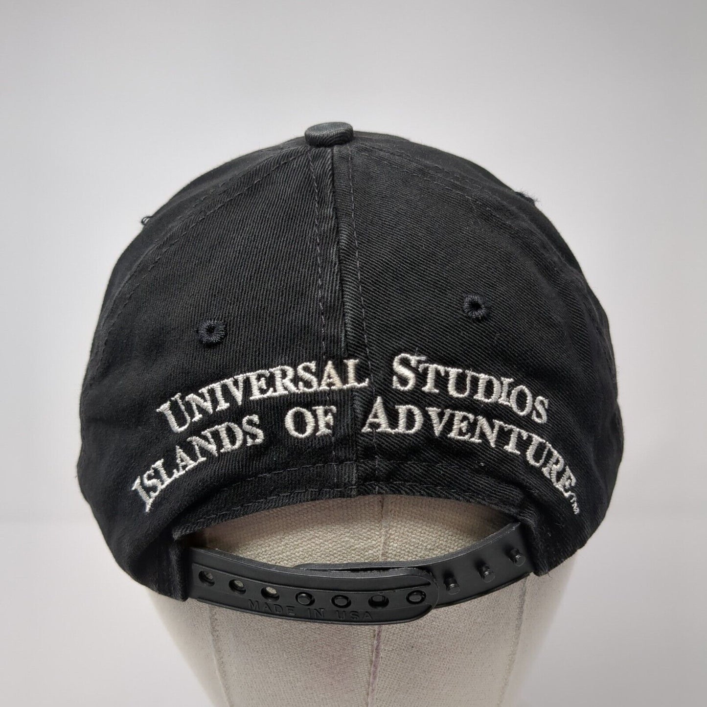 Universal Studios Islands of Adventure Snapback Hat Black One Size