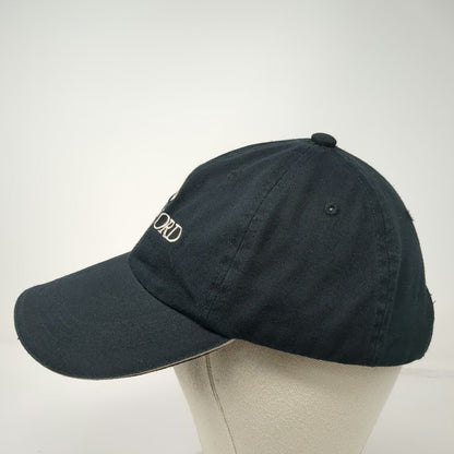 Port Authority Concord Anniversary Black Baseball Cap One Size Sandwich Brim Hat