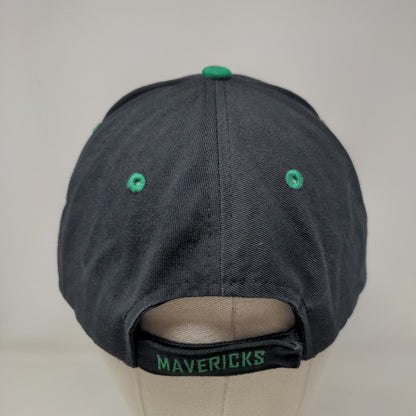 Mountain View Mavericks Golf Strapback Hat Black OS Adjustable Bucks Athletic