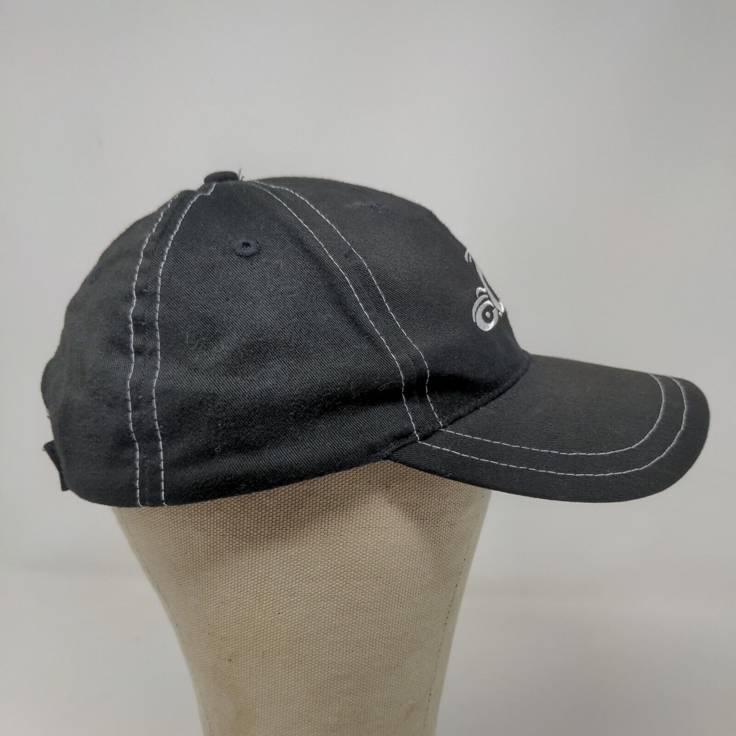 Orange County Choppers Men's Strapback Hat Black OSFA Embroidered Logo Cotton