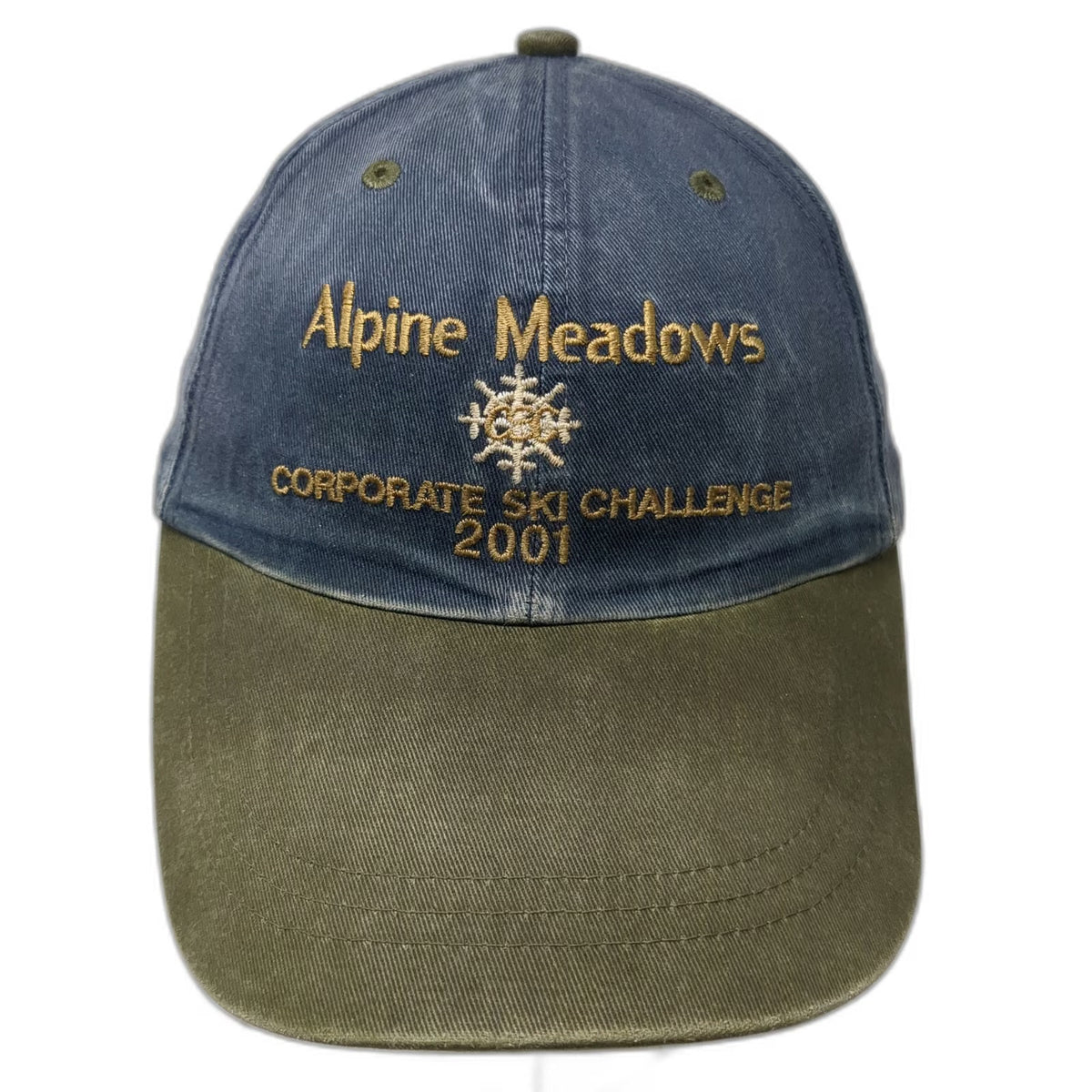 Ouray Alpine Meadows Lincoln Navigator 2001 Blue Green One Size Baseball Cap Hat