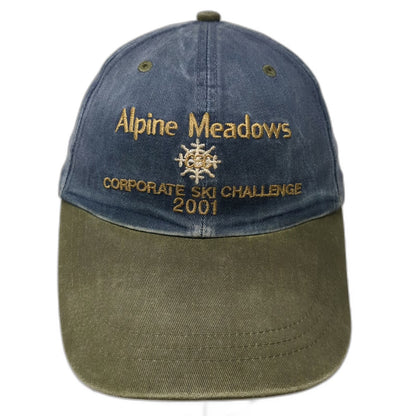 Ouray Alpine Meadows Lincoln Navigator 2001 Blue Green One Size Baseball Cap Hat