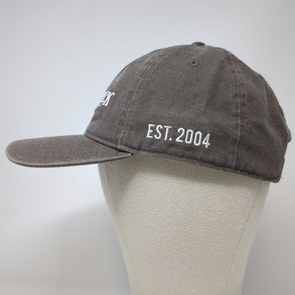 Pukka Baseball Cap Brown One Size Tamarack Resort Est 2004 Strapback Cotton Hat