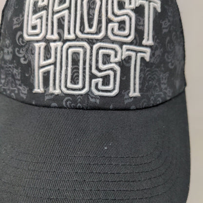 Ghost Host Snapback Trucker Hat Black Adult The Haunted Mansion Disney