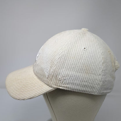 '47 Los Angeles Dodgers MLB White Baseball Cap One Size Corduroy LA Logo Hat