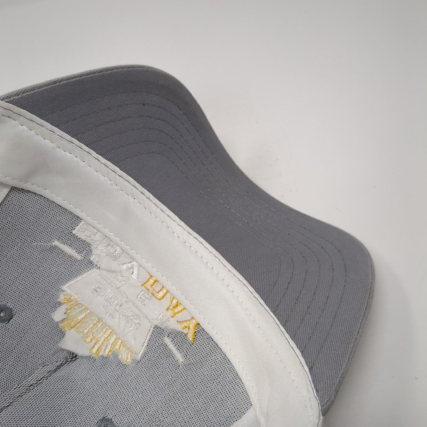 Simplot Free Fry Day Snapback Trucker Hat Gray OS Adjustable Mesh Quake City Cap