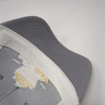 Simplot Free Fry Day Snapback Trucker Hat Gray OS Adjustable Mesh Quake City Cap