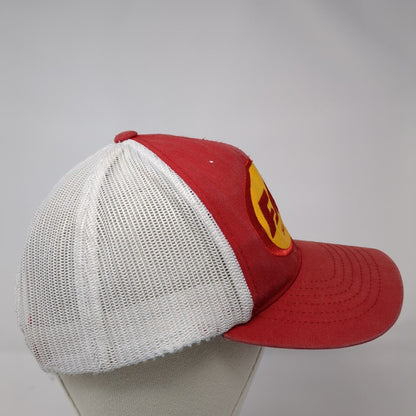 FMF So. Calif. Snapback Trucker Hat Red One Size Mesh Back Colorblock