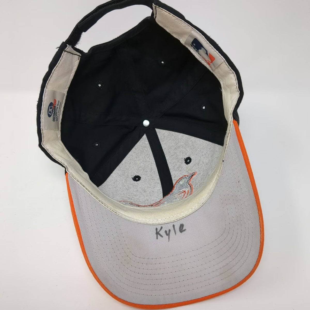 Baltimore Orioles MLB Outdoor Cap Baseball Black Orange One Size Strapback Hat