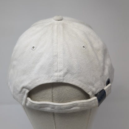Little Me Slideback Baseball Cap White One Size Adjustable Embroidered Vista