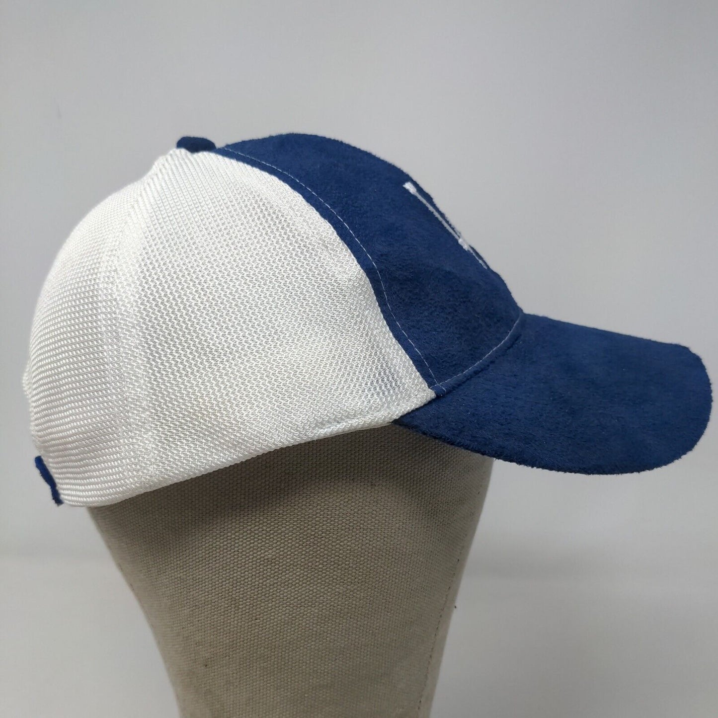 LA Dodgers Men's Strapback Mesh Back Hat Ortega Las Palmas Logo Embroidered