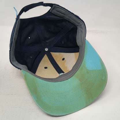 Adidas Baseball Cap Blue One Size Strapback Embroidered Logo Climalite Hat