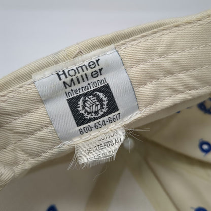 Homer Miller Sunoco Logistics Baseball Cap Beige One Size Cotton Slideback Hat